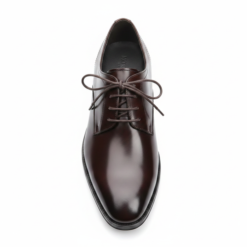 John White Derby Shoes - top down view